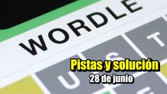 Wordle en español, científico y tildes para el reto de hoy 28 de junio: pistas y solución