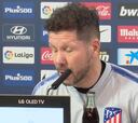 El lapsus de Simeone con el nombre del estadio