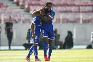 Universidad de Chile y Wanderers, en imágenes. 