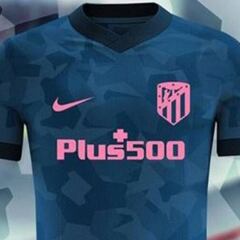 Filtran la tercera equipación del Atleti: camuflaje y escudo rosa
