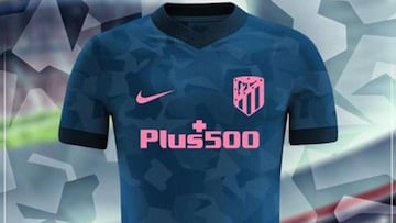 La posible tercera equipación del Atlético en la 2017-18.