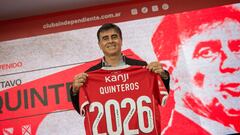 Gustavo Quinteros es presentado en su nuevo club: “A lo más alto”