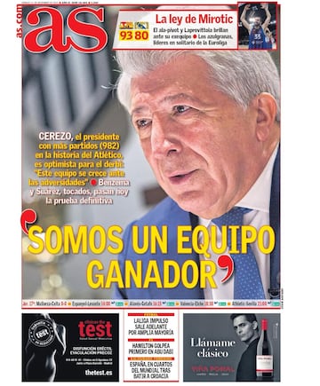 Las portadas de AS de diciembre