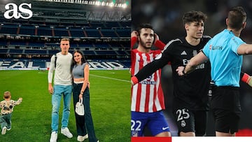 El post de la mujer de Lunin tras el fallo de Kepa contra el Atlético