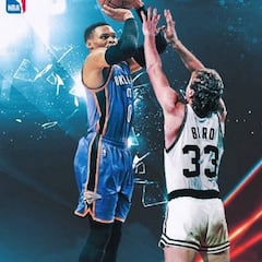 Westbrook supera a Larry Bird: 23 triples-dobles en 46 partidos