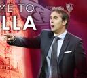 Julen Lopetegui es presentado como nuevo DT del Sevilla