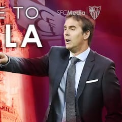 Julen Lopetegui es el nuevo entrenador del Sevilla