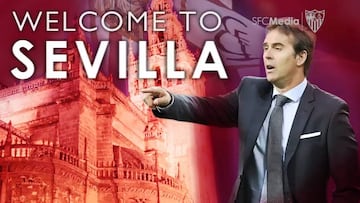 Julen Lopetegui es el nuevo entrenador del Sevilla