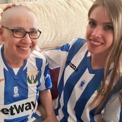 La madre coraje del Leganés vence en su batalla al cáncer