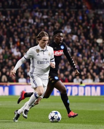 Modric y Diawara.