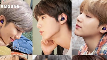 K-pop BTS presenta un Samsung Galaxy S20+ y Buds+ BTS Edition