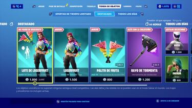 Skin Loserfruit en Fortnite: ya disponible, precio y contenidos