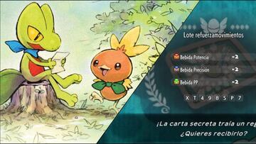 Todos los c車digos de cartas secretas de Pok谷mon Mundo Misterioso: equipo de rescate DX