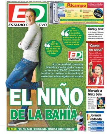 Portadas de la prensa mundial