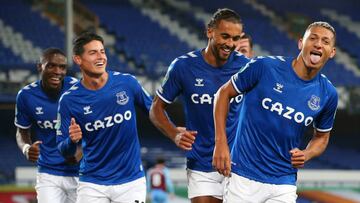 Richarlison: "Jugar al lado de James es un sueño cumplido".