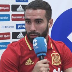 Carvajal: "Si el Bernabéu pita a Piqué, nos pitan a todos"