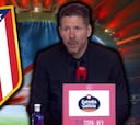 Diego Pablo Simeone se deshace en halagos hacia su equipo tras el monumental 4-0 ante el FC Barcelona