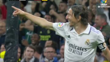 Dejó al Bernabéu en trance: lo de Vinicius en el gol de Modric fue demasiado