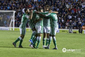 Las imágenes en el triunfo del Real Betis en Querétaro
