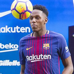 France Football sugiere el fichaje de Yerry Mina en la Ligue 1
