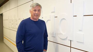 Ancelotti ya estuvo en Valdebebas.