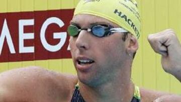 <b>INTRATABLE.</b> Gran Hackett quiere lograr su segundo otro tras la victoria de este domingo en los 400 libre.