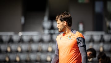 Álex Remiro, portero de la Real Sociedad.