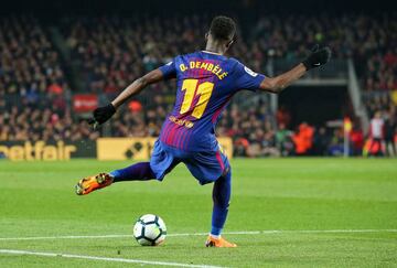 Dembélé has endured a frustrating time at Barça since his big-money summer move from Borussia Dortmund.