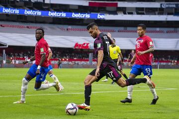 La Selección Mexicana empató sin goles ante Costa Rica en las eliminatorias mundialistas rumbo a Qatar 2022 el 30 de enero de 2022