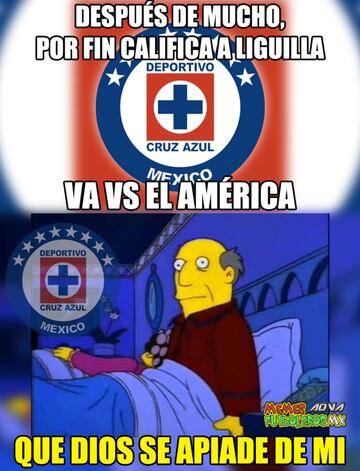 América ganó y Cruz Azul se lleva el bullying de los memes