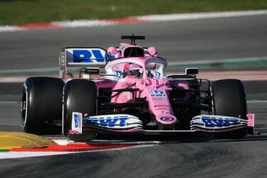 'Checo' Pérez ha firmado una buena pretemporada en la F1