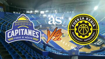 Capitanes CDMX – Fuerza Regia en vivo: LNBP, juego 3