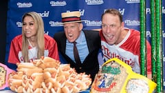 Who won the Nathan's Hot Dog Eating Contest and how many did they eat?