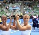 Las italianas Vinci y Errani ganan el título de dobles