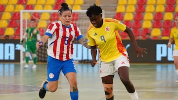 Nicolle Mancilla, goleadora de la Selección Colombia Femenina de Futsal.