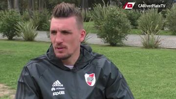 Franco Armani, en una entrevista para el canal oficial de River Plate, habl&oacute; sobre su presente en el club y los objetivos de cara al futuro