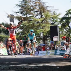 Resumen y resultado de la primera etapa de la Vuelta Burgos: Gavazzi da la sorpresa