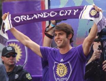 8. Kaka está en los últimos años de su carrera, pero su contrato en la MLS lo instala como el octavo jugador que más dinero gana en el mundo.