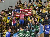 El rey de la velocidad dobla oro