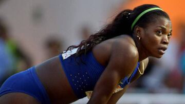 Caterine Ibargüen, carta fuerte de Colombia en el atletismo de los Juegos Olímpicos de Río de Janeiro.