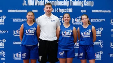 Tres españolas defienden a Europa en el Mundial júnior NBA