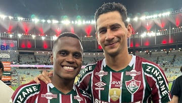 Ganso elogia a Arias y espera que juegue mucho más en Fluminense.