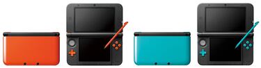 Los japoneses tendrá nuevos colores de Nintendo 3DS XL