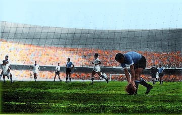 16/07/1950 Uruguay-Brasil.
Gol 0-1 de Friaça. 
