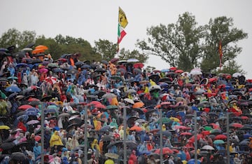 La lluvia en Monza retrasó la calificación del GP de Italia