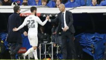 Zidane comunicó a Isco el pasado jueves que rotaría hoy