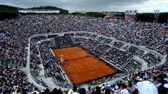 El Foro Itálico, sede de los Internacionales de Italia.