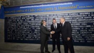 Alfredo Relaño destapó la primera frase de La Galería de Frases Célebres del Cádiz: "Quien está contra el Cádiz está contra la Humanidad".