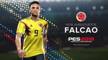 PES 2019: Falcao estará en su portada
