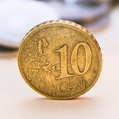 Si tienes esta moneda de 10 céntimos en un desván quizás tienes 900 euros: es alemana, de 2002 y este error la hace única